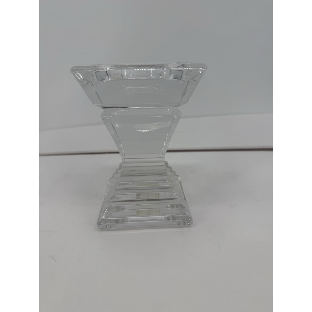 Lenox Ovations Lighting Monument 5.5" Crystal‎ Pillar Candle Holder